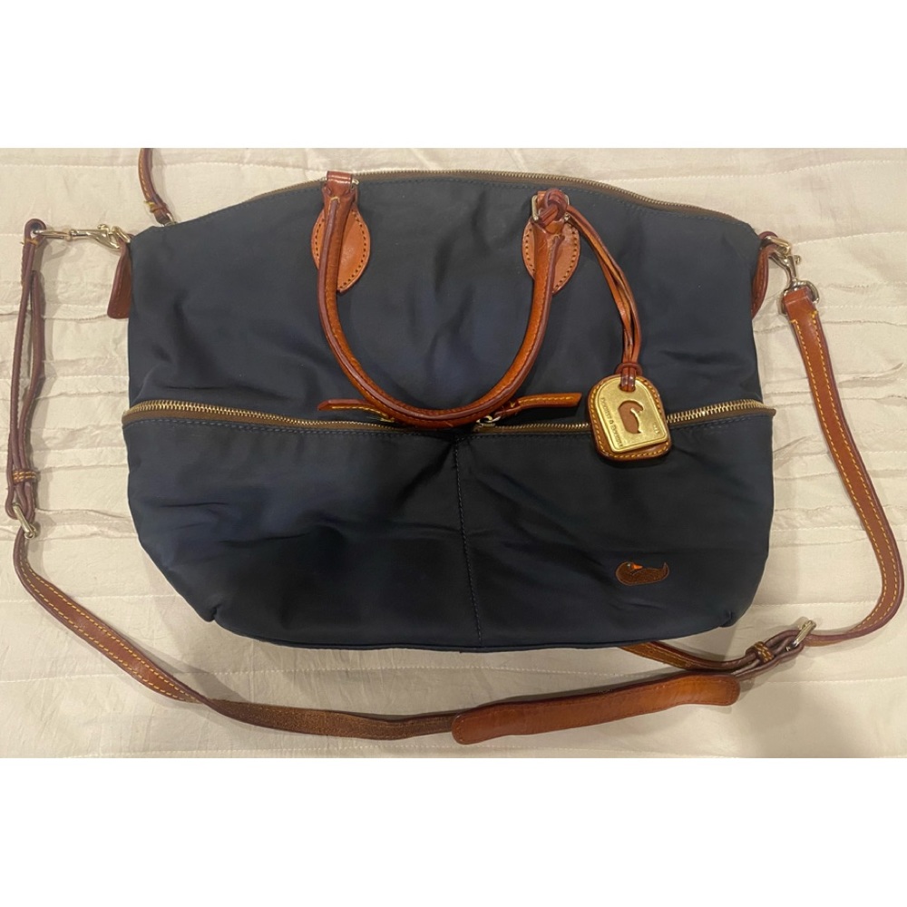Dooney and Bourke Canvas & Leather Bag